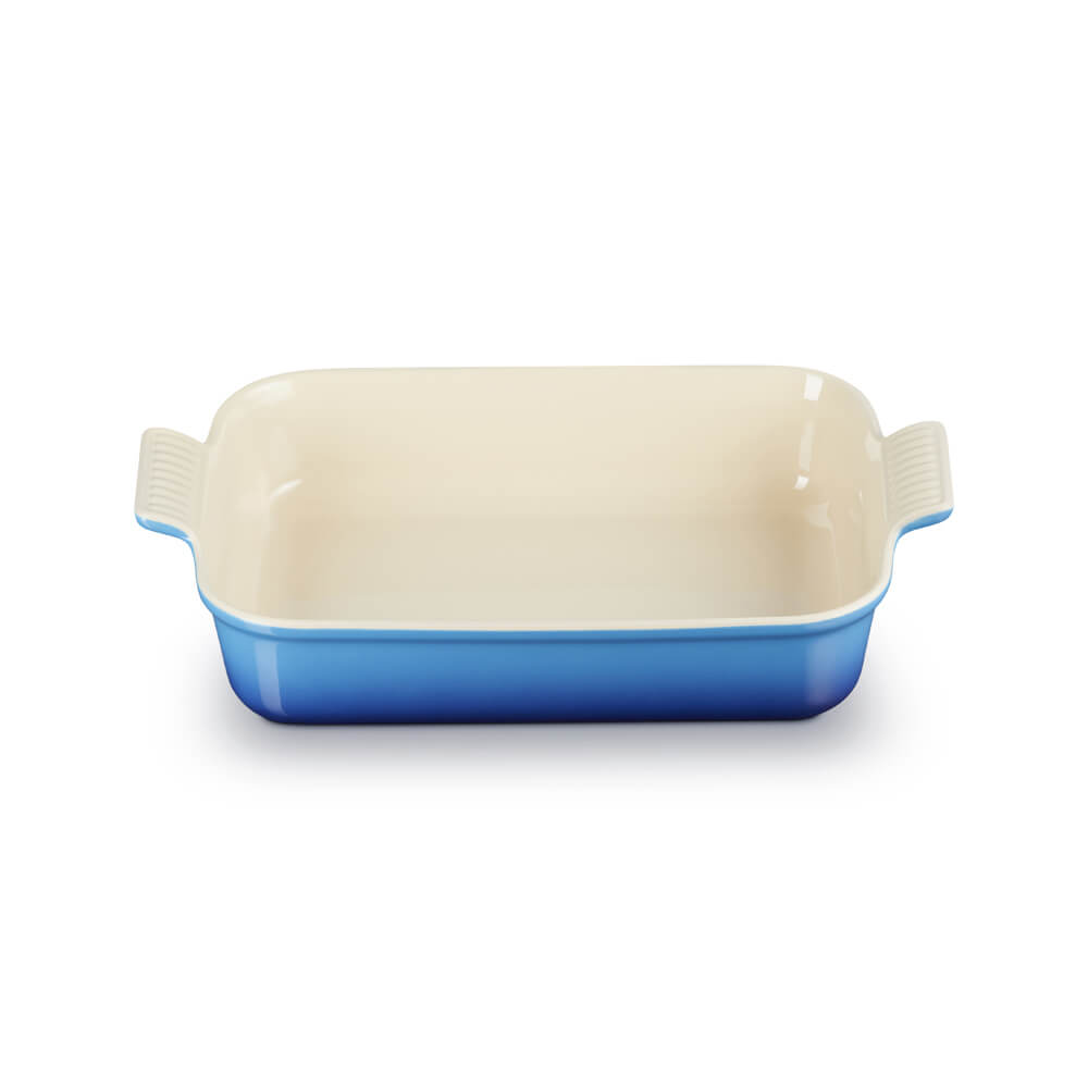 Le Creuset Azure Stoneware Heritage Rectangular Dish 32cm